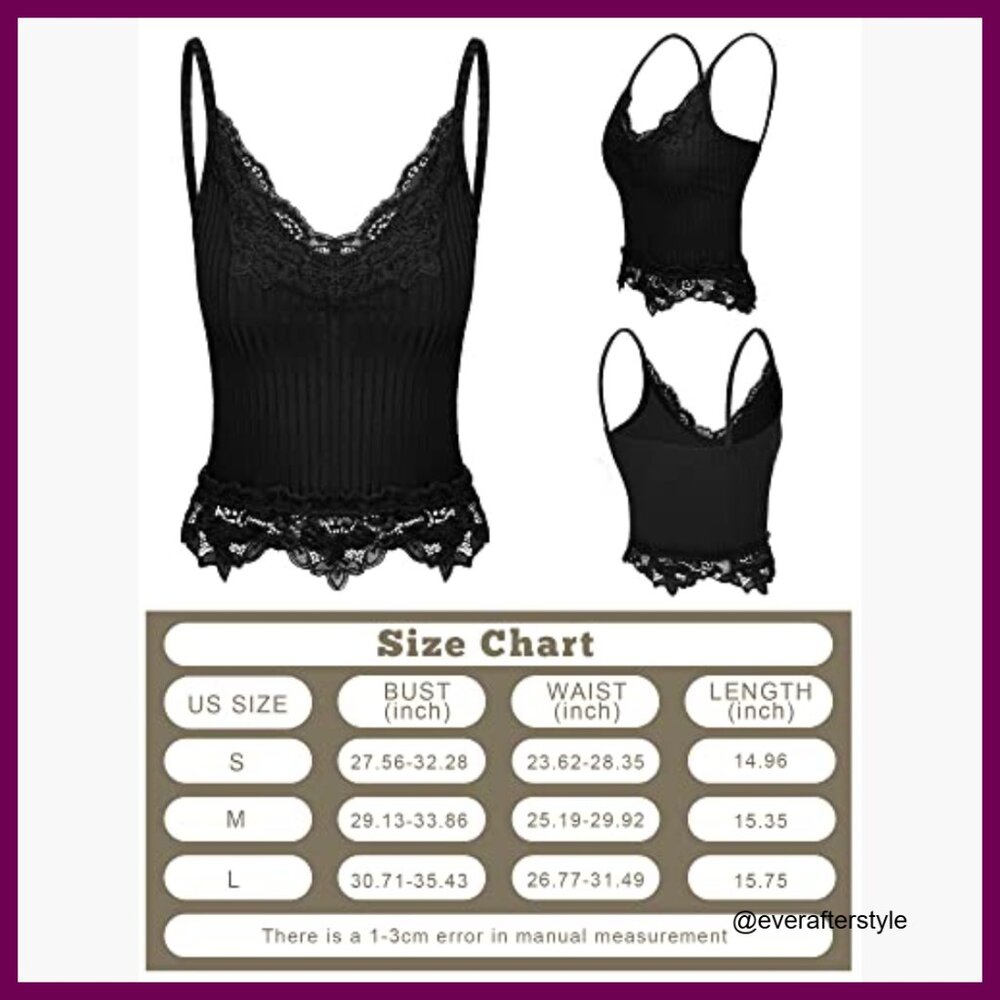 Polyester Lace Patchwork Crop Top Backless Tank T… - image 4